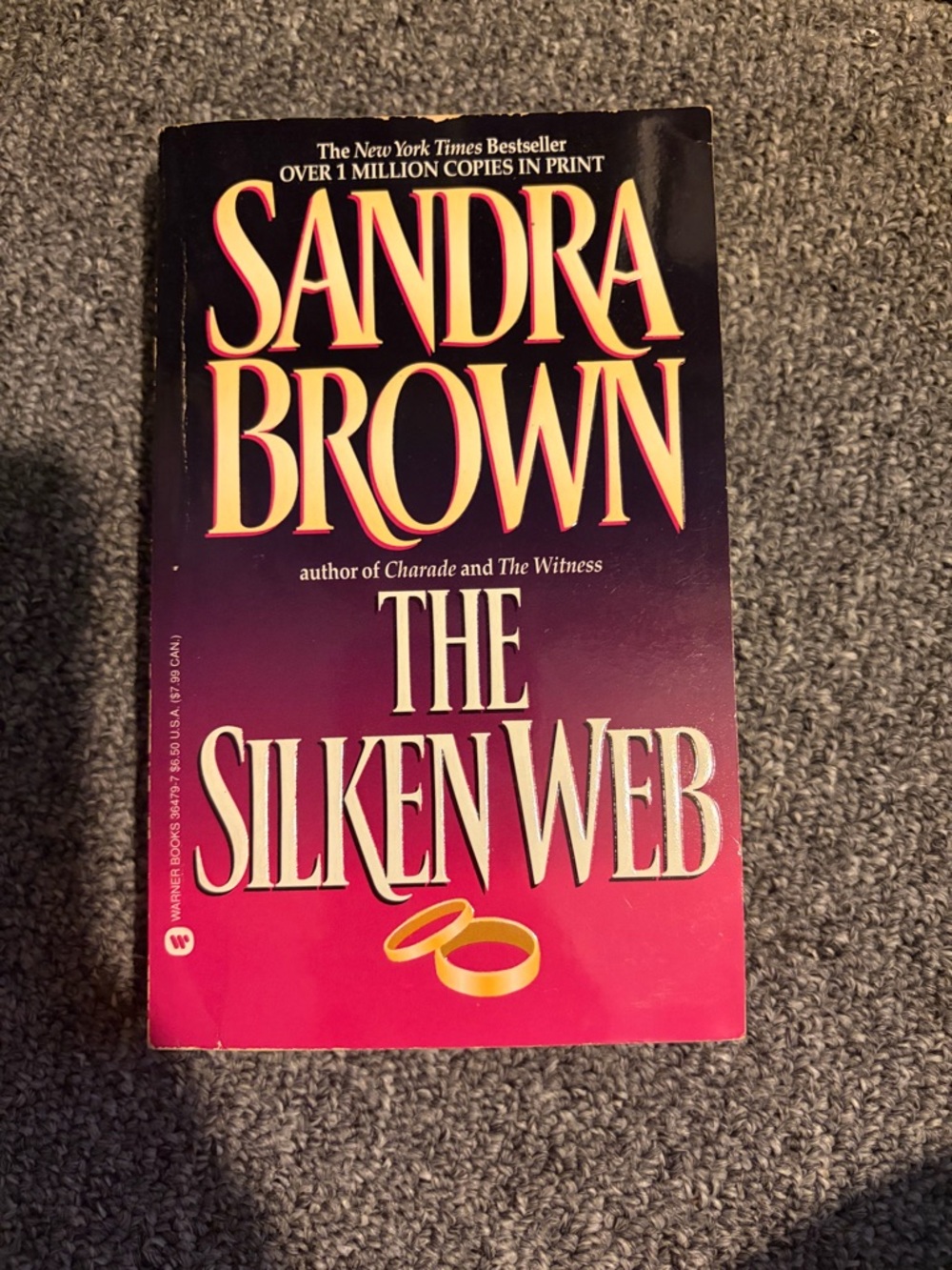 The silken web by Sandra brown